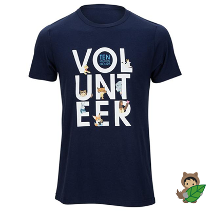 10M Hours Unisex Volunteer Employee T-shirt