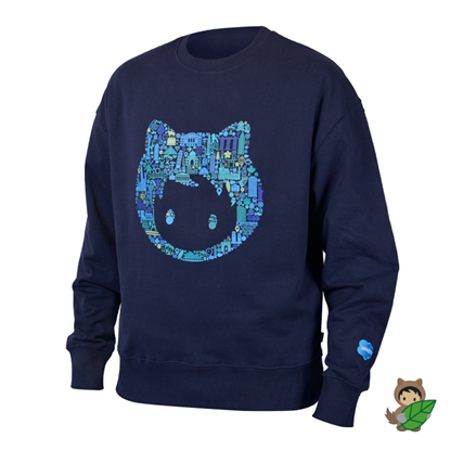 Astro Organic Sweatshirt - Navy