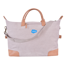 Impact Recycled Canvas Weekend Bag - Grey