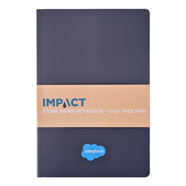 Stone Paper Softcover Notebook - Navy