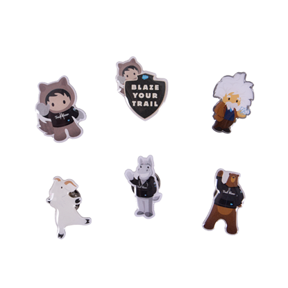 Character Pins